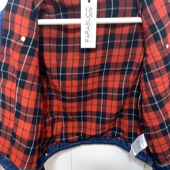 BMWT flannel lined jean jacket - Picture 2 of 2